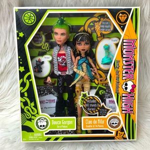 Monster High CLEO DE NILE & DEUCE GORGON 2009